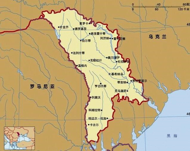 本是有海的摩尔多瓦何以成为内陆国前苏联难脱干系