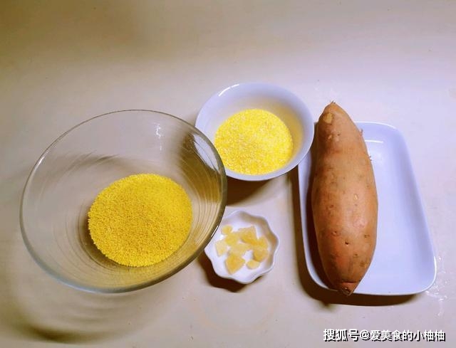 红薯|减肥早餐吃红薯,外加2种米一起熬,黏稠爽滑很清香