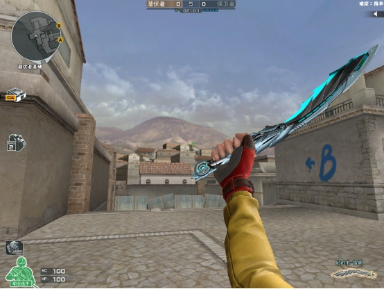 cf返场的两款雷元素套装武器配件你最喜欢