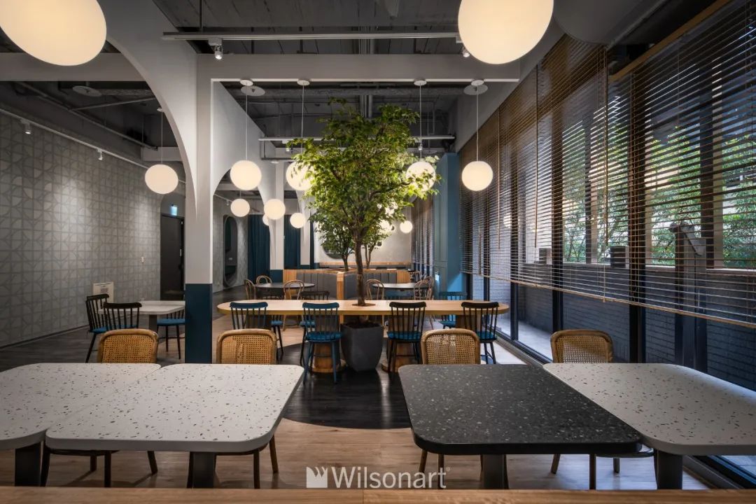 餐饮案例|充满花园意象的空间,自然,温暖