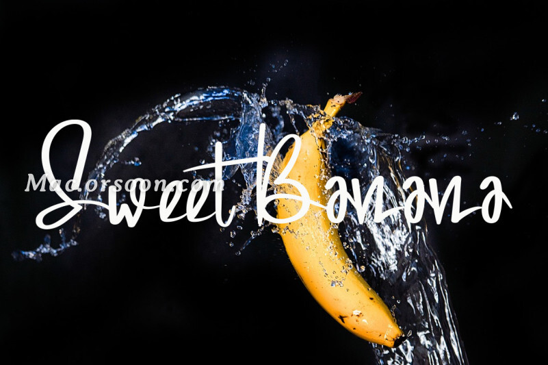 纤薄柔和的草书手写字体