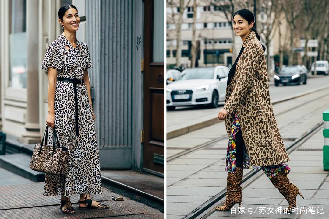 颜色|见过世面的女人都不穿格纹,今年“动物纹” 才最吃香,复古时髦