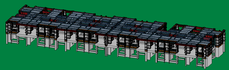 铝模板图纸 铝模深化 铝模配模 襄阳市青隽城公共租赁住房项目a1#楼铝