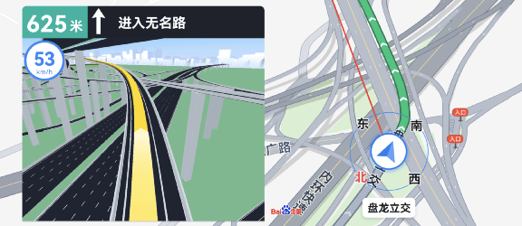 原創讓小白車技無懼複雜路況百度地圖沉浸式導航的魔力究竟如何煉成