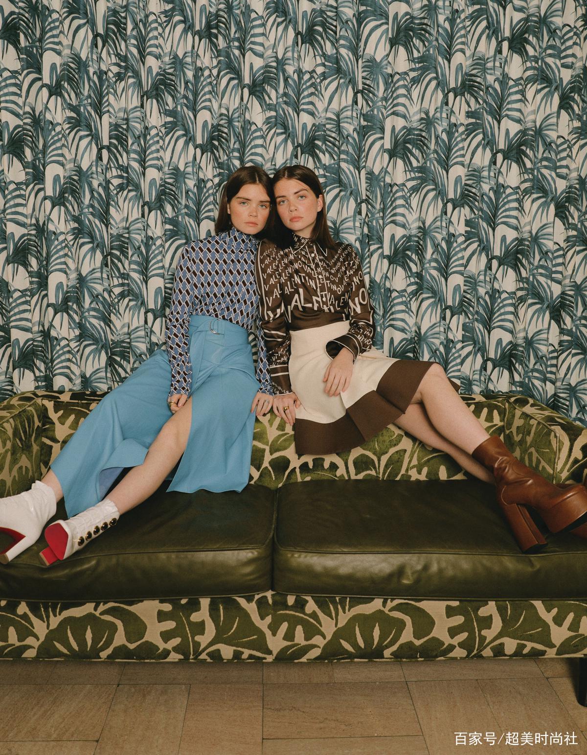 下半身|鬼马网红双胞胎坐拥50万粉丝，靠厌世颜脸走红，还是时装周常客