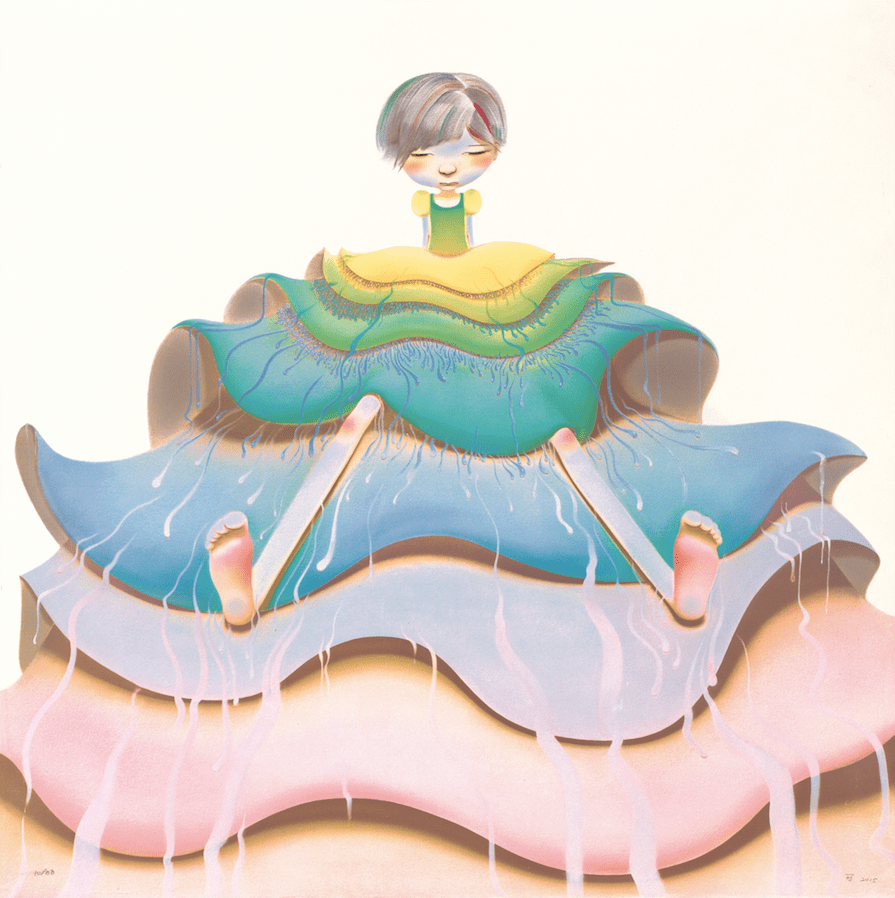 原创今夏最火的女画家画出无数自信美丽女孩网友她激励我们成长