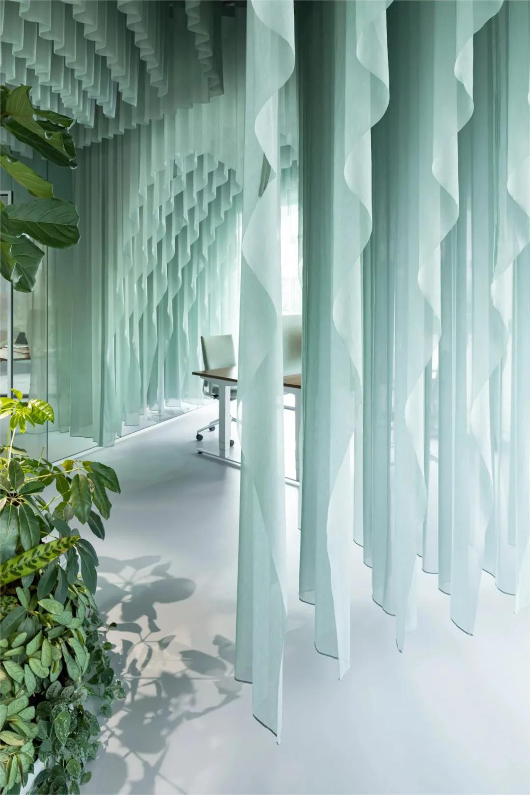 十间绿树成荫的办公室,体验花园式办公