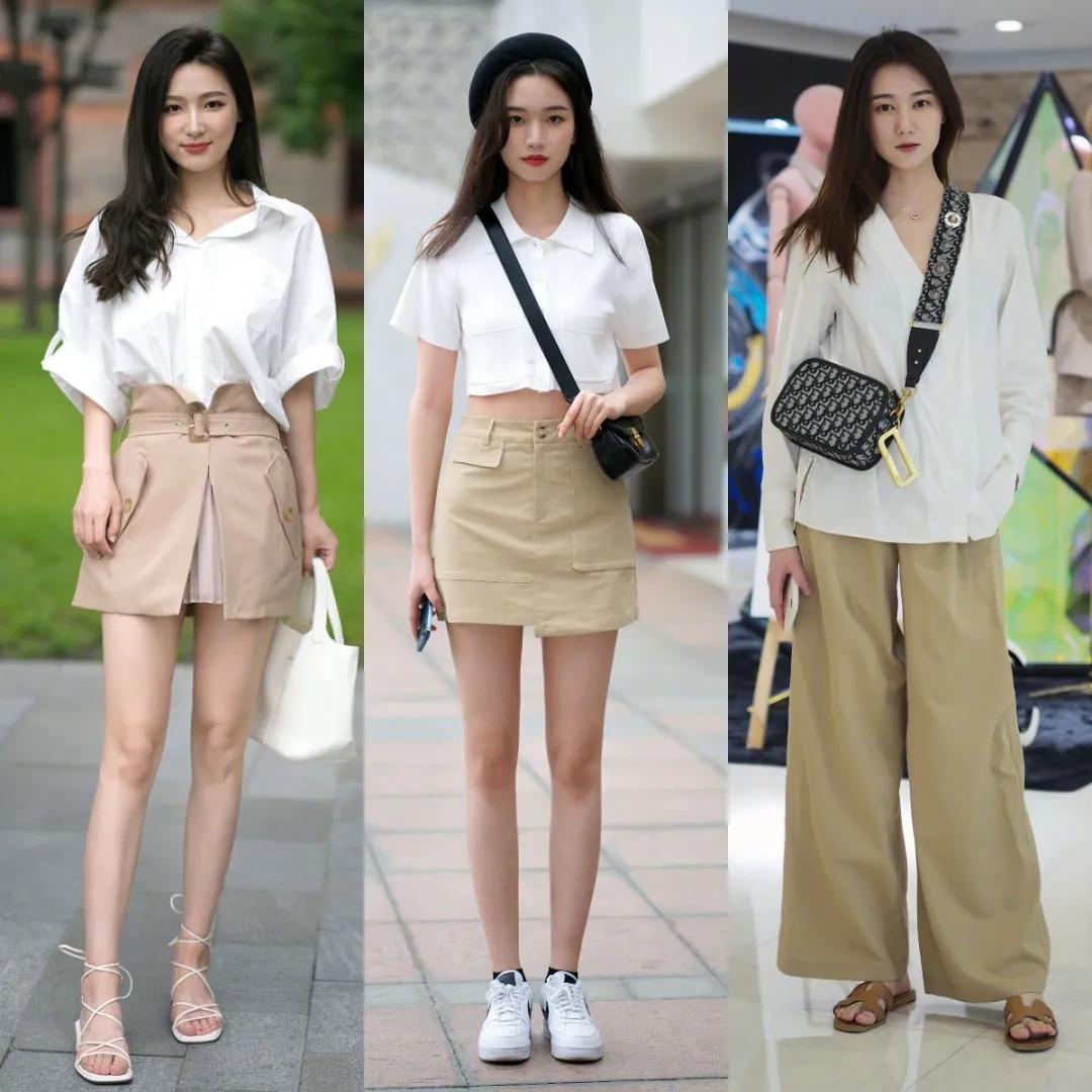 黑色|夏天着装多一点“白”，优雅又气质，高级感穿搭原来如此简单