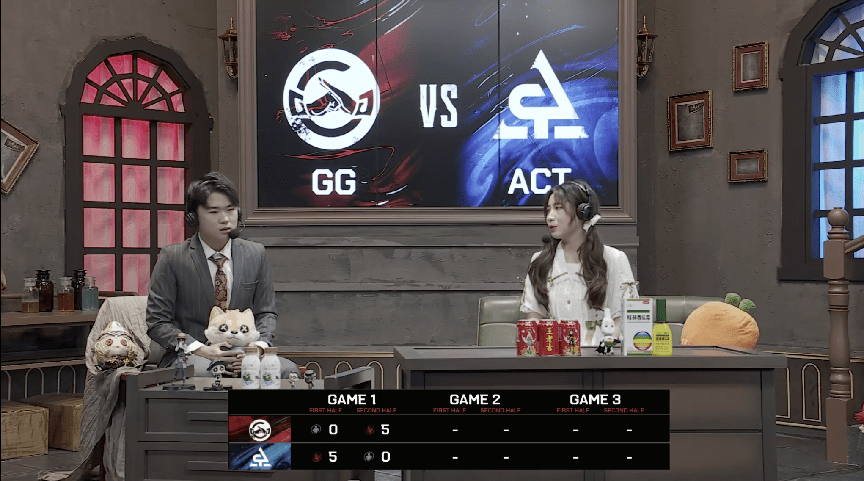 前锋|第五人格2021IVL夏季赛常规赛GG vs ACT 第一局