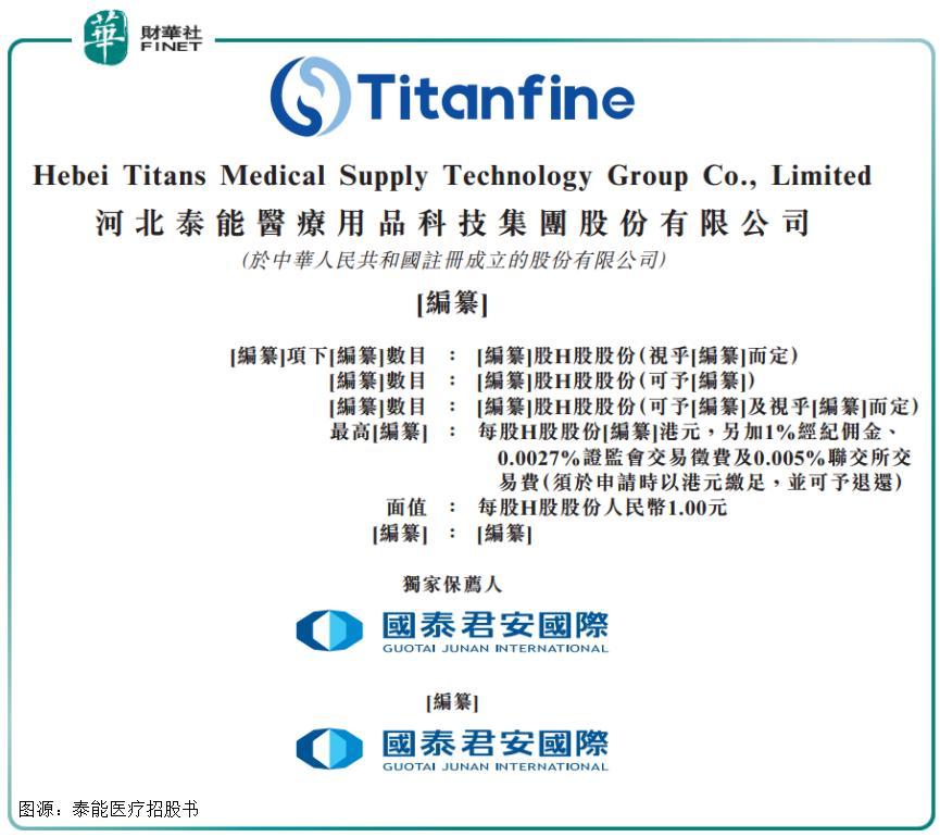 泰能医疗 医疗赛道黑马ipo 成长性 盈利能力俱佳 公司