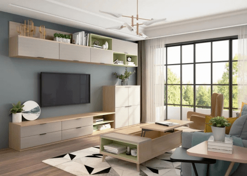 客厅|志邦家居（志邦厨柜）教你客厅的背景墙怎么才能搭出高级感！