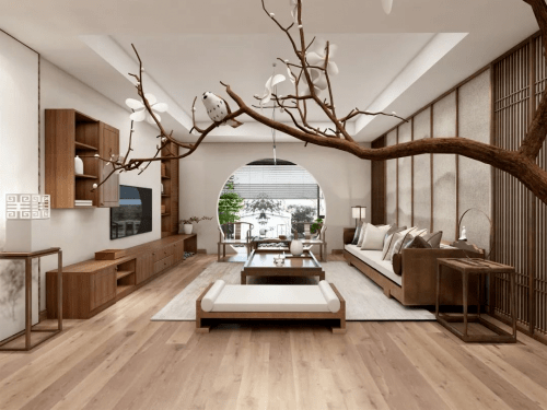 客厅|志邦家居（志邦厨柜）教你客厅的背景墙怎么才能搭出高级感！