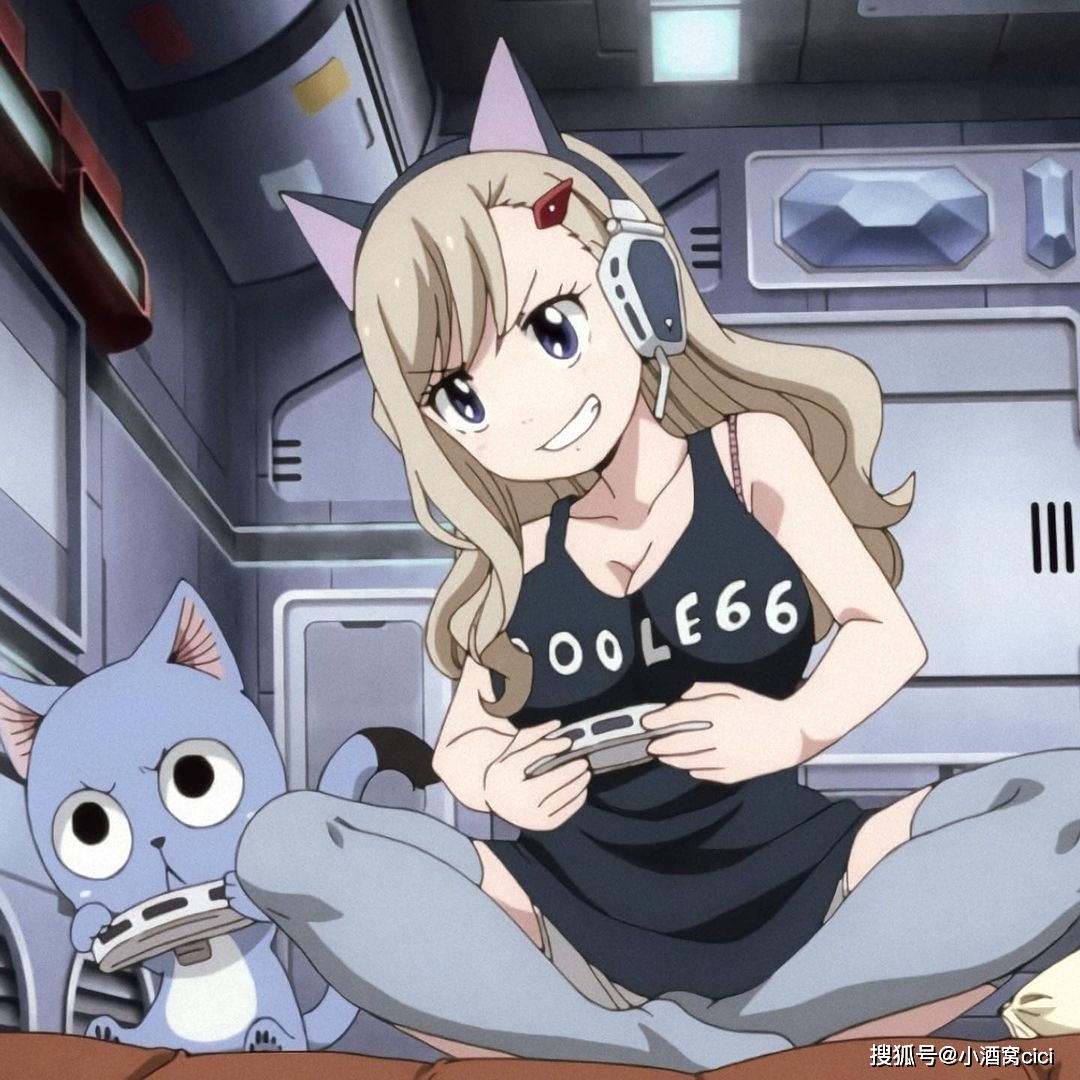 《伊甸星原》丽贝卡·蓝色花园,动漫头像自剪,就看着很眼熟