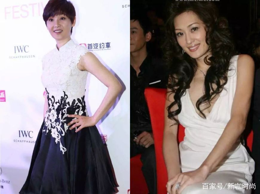 网友|67年的孟广美、67年的徐帆,白色时尚搭配,网友:输在气质上