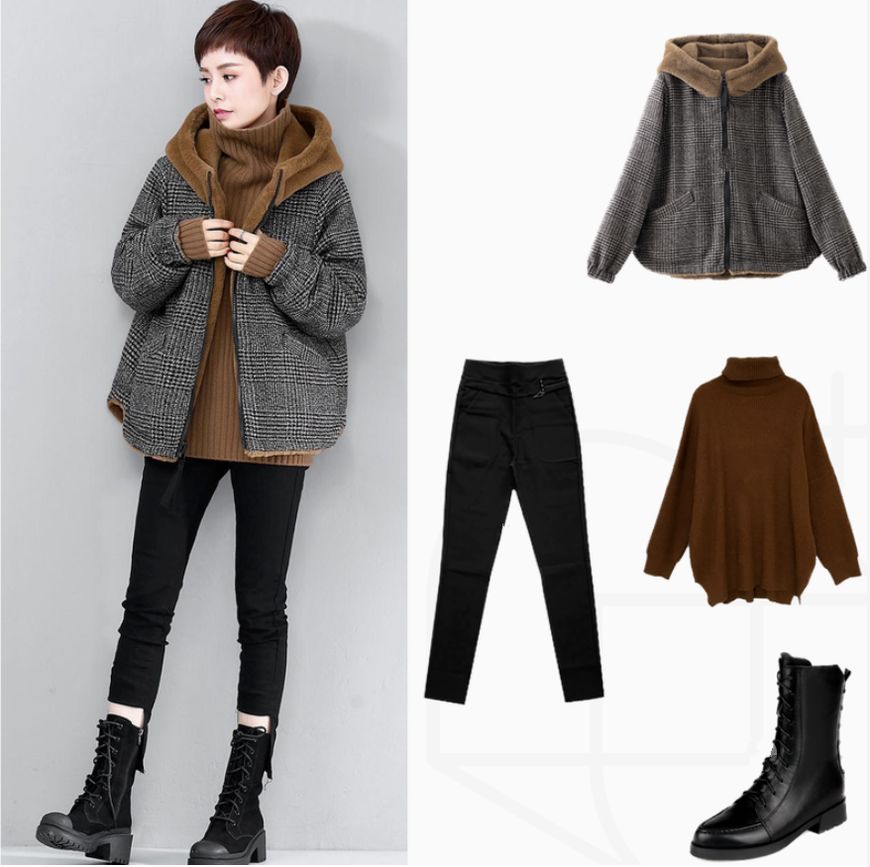 下装|天气越来越冷了，八套奔四女人秋冬穿搭，温暖实用还减龄