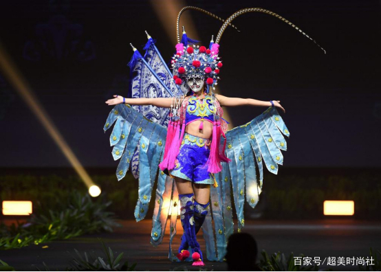 面包|越南环球小姐服装崩坏，去年穿面包今年穿咖啡？设计师脑洞太大了