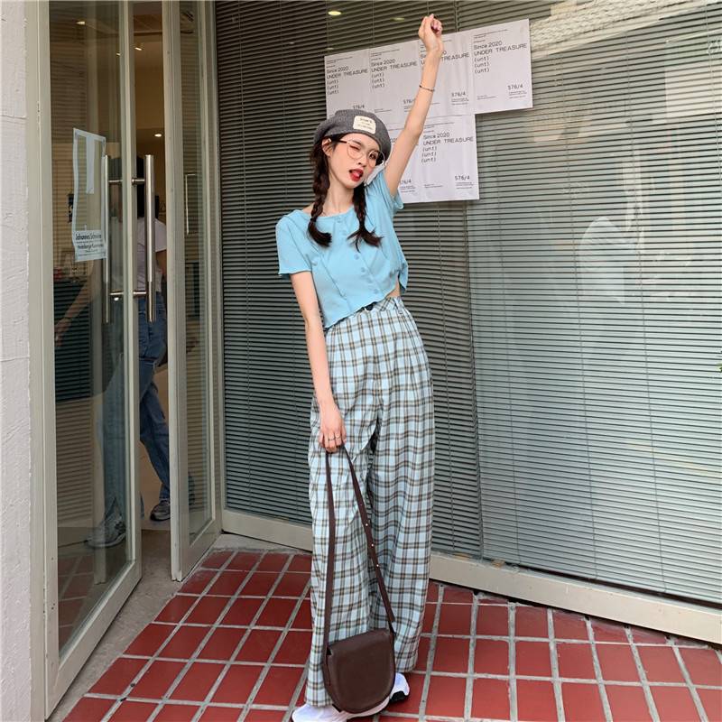 感觉|令人惊艳的阔腿裤夏日穿搭技巧，简约又不失时尚！