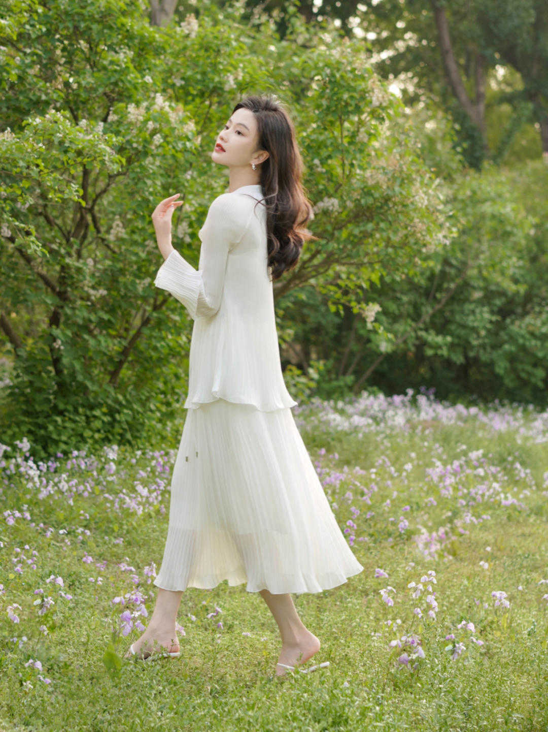 小个子|今年有种火叫过膝裙,小个子的福利,知性优雅还大方