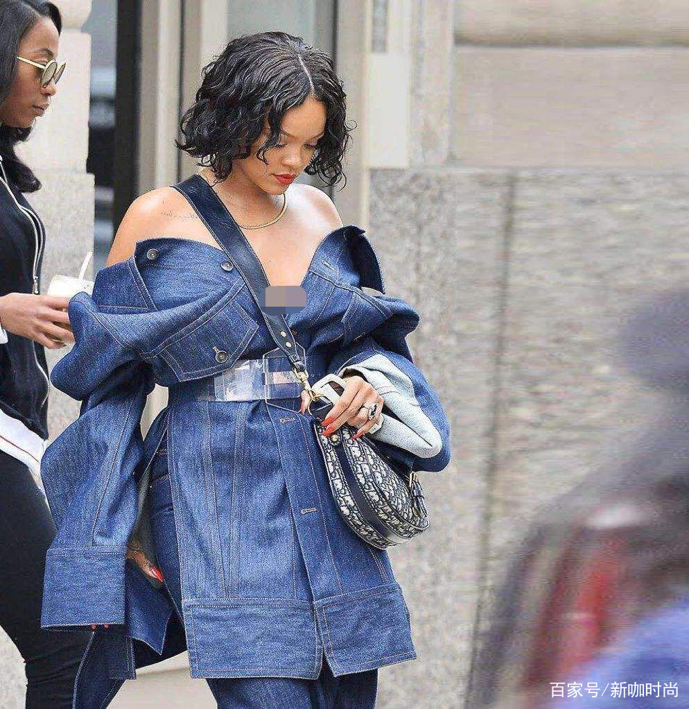 样式|蕾哈娜果然豁得出去，穿男装也就算了，这裤子一言难尽