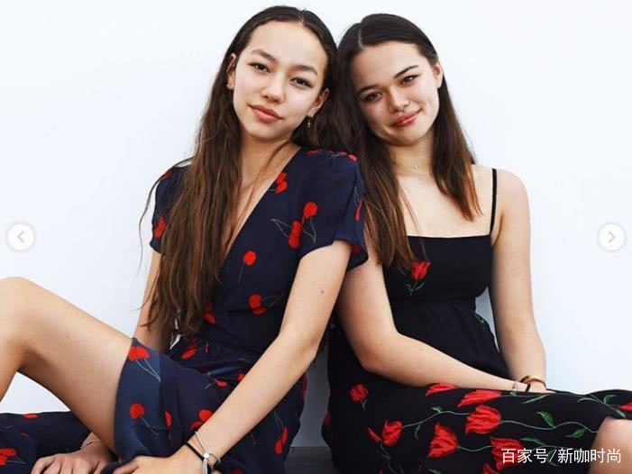 黑色|富婆邓文迪携大女儿现时装周,母女全程有说有笑,格俏皮衣着朴素