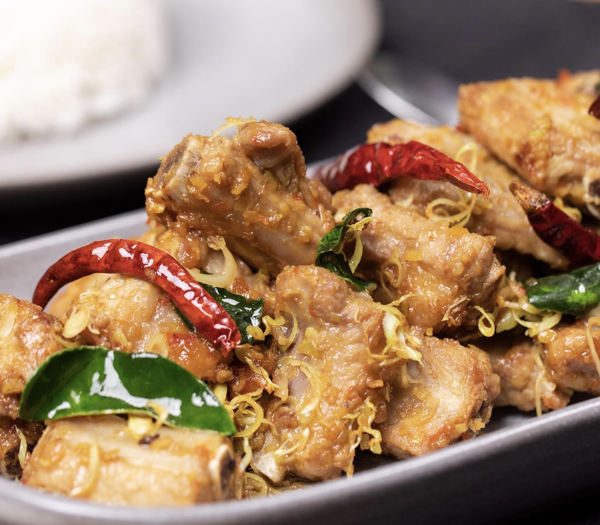 泰国美食,香茅排骨