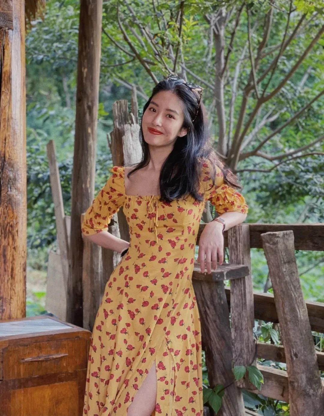 什么|没有一件碎花裙，总觉得夏天少了什么
