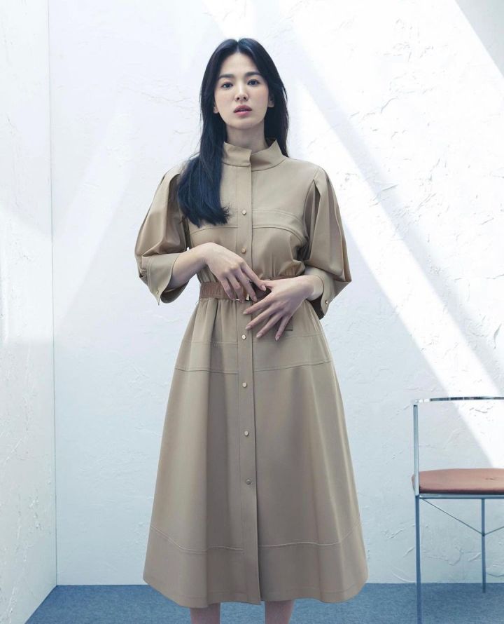 广告|公司里若有这么美的女主管，每天都想去上班！宋慧乔示范干练优雅的职场穿搭