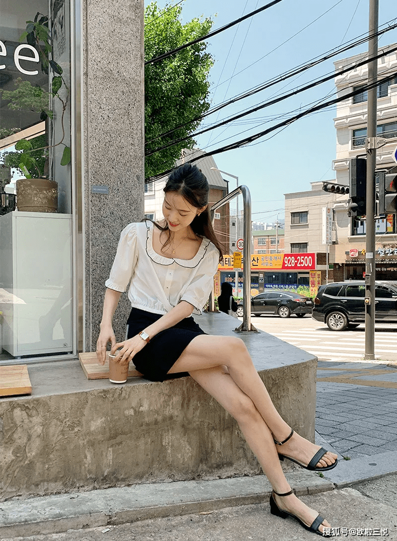 连衣裙|女生夏季穿搭：韩国风格，照着穿就很美！