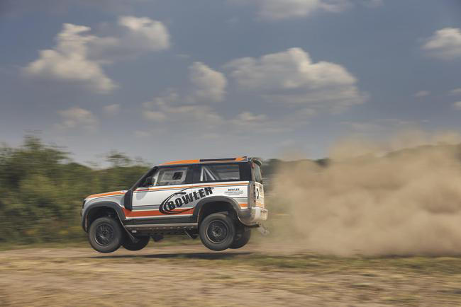 路虎卫士拉力赛车版发布这是越野实力最强的卫士90