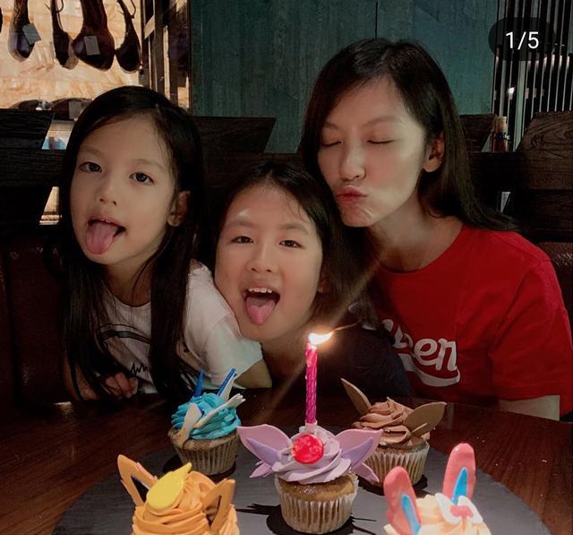 冯德伦|女星林熙蕾晒泳衣照不似二孩妈妈，坐享私人泳池，富豪老公太宠