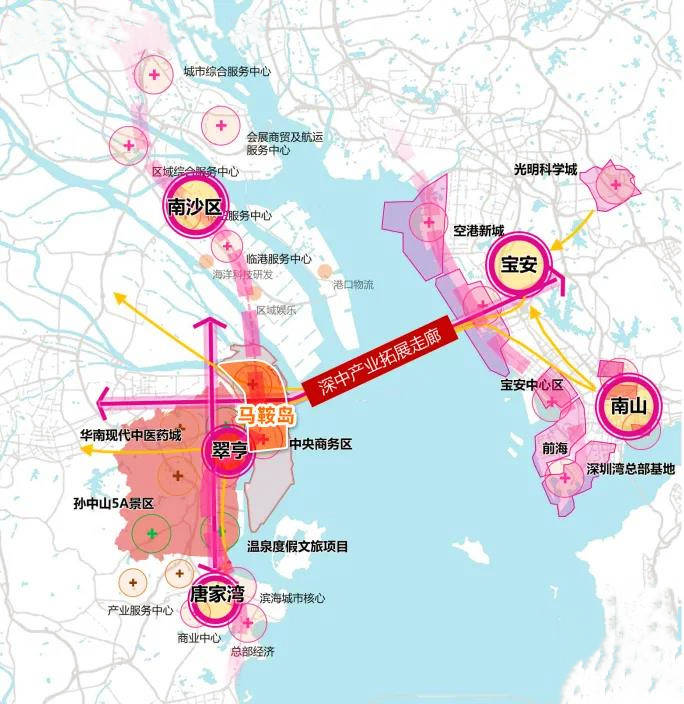 深中大橋通道中山什麼位置_具體位置(解答 圖文分析)