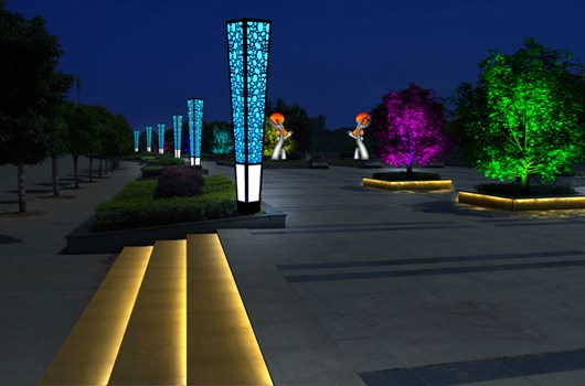 作为用于户外照明的工具,led太阳能投光灯不能受到使用场所的气候环境