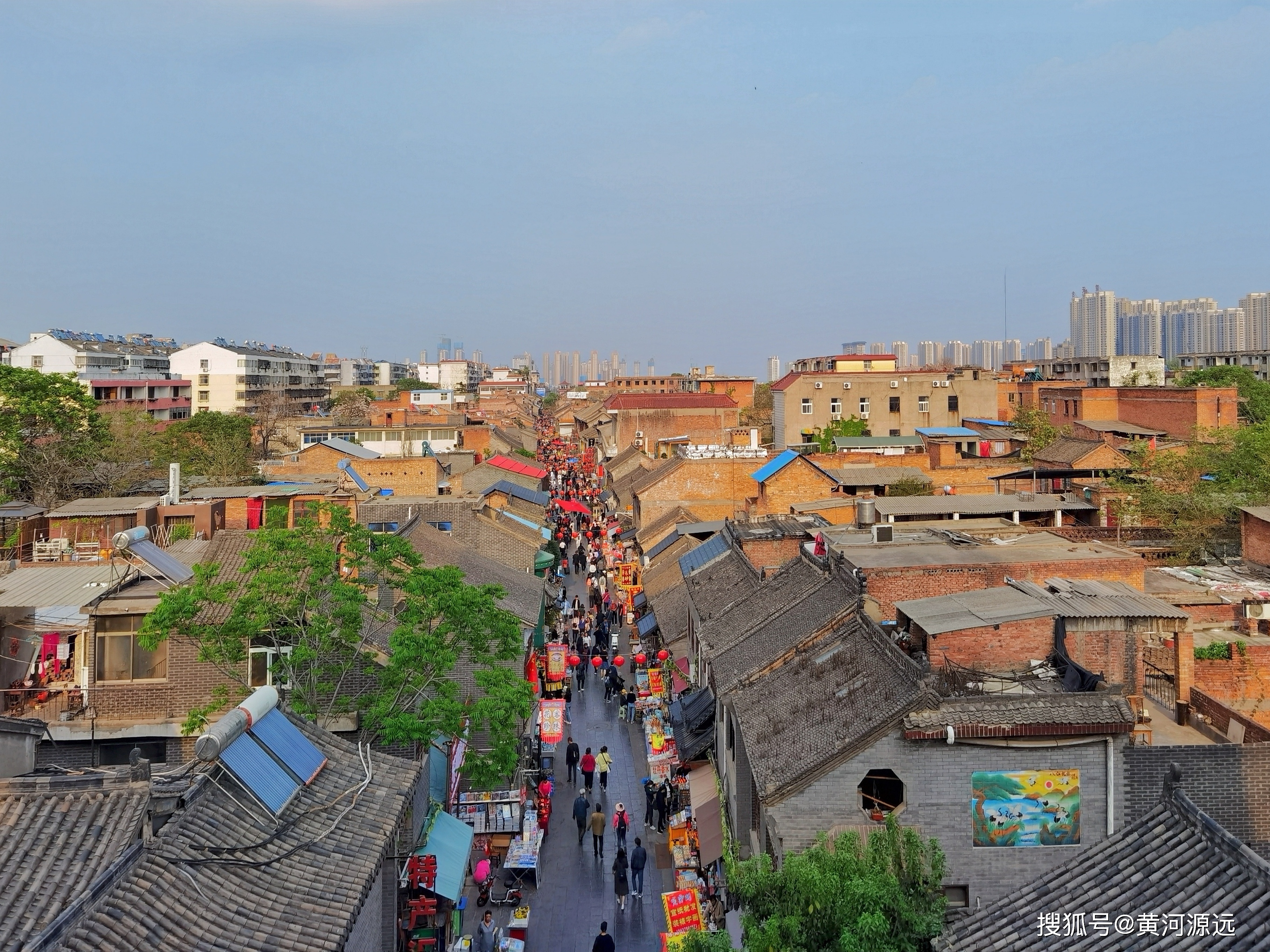 河南这条千年历史文化古街，青石板古民居，满街都是故事和传说