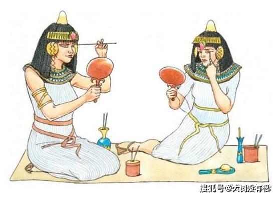 眼睛|4000多年前人类就开始化妆，古埃及人为了美，甚至往脸上抹毒