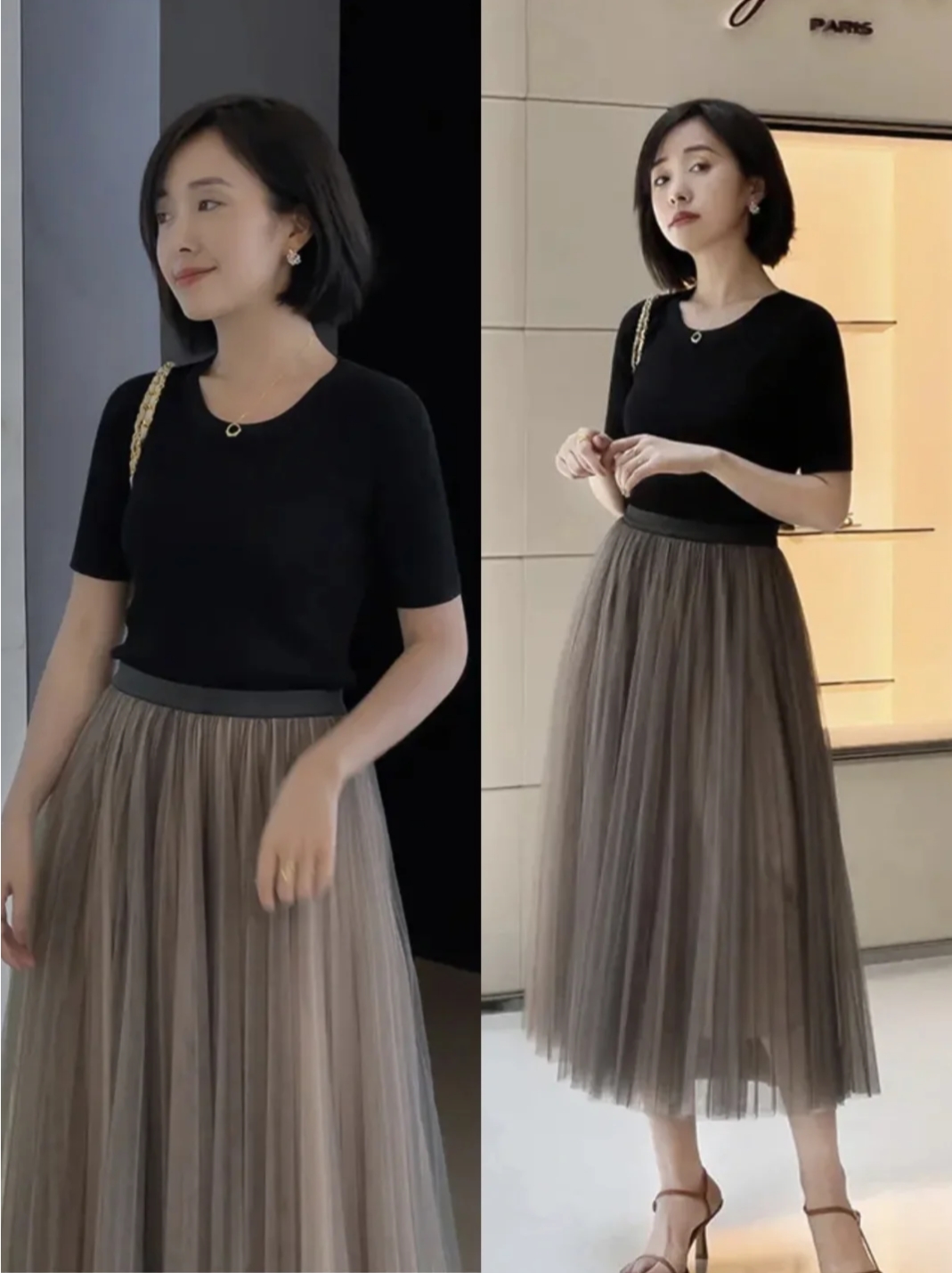 整体|中年女性的8套穿搭示范，时髦减龄