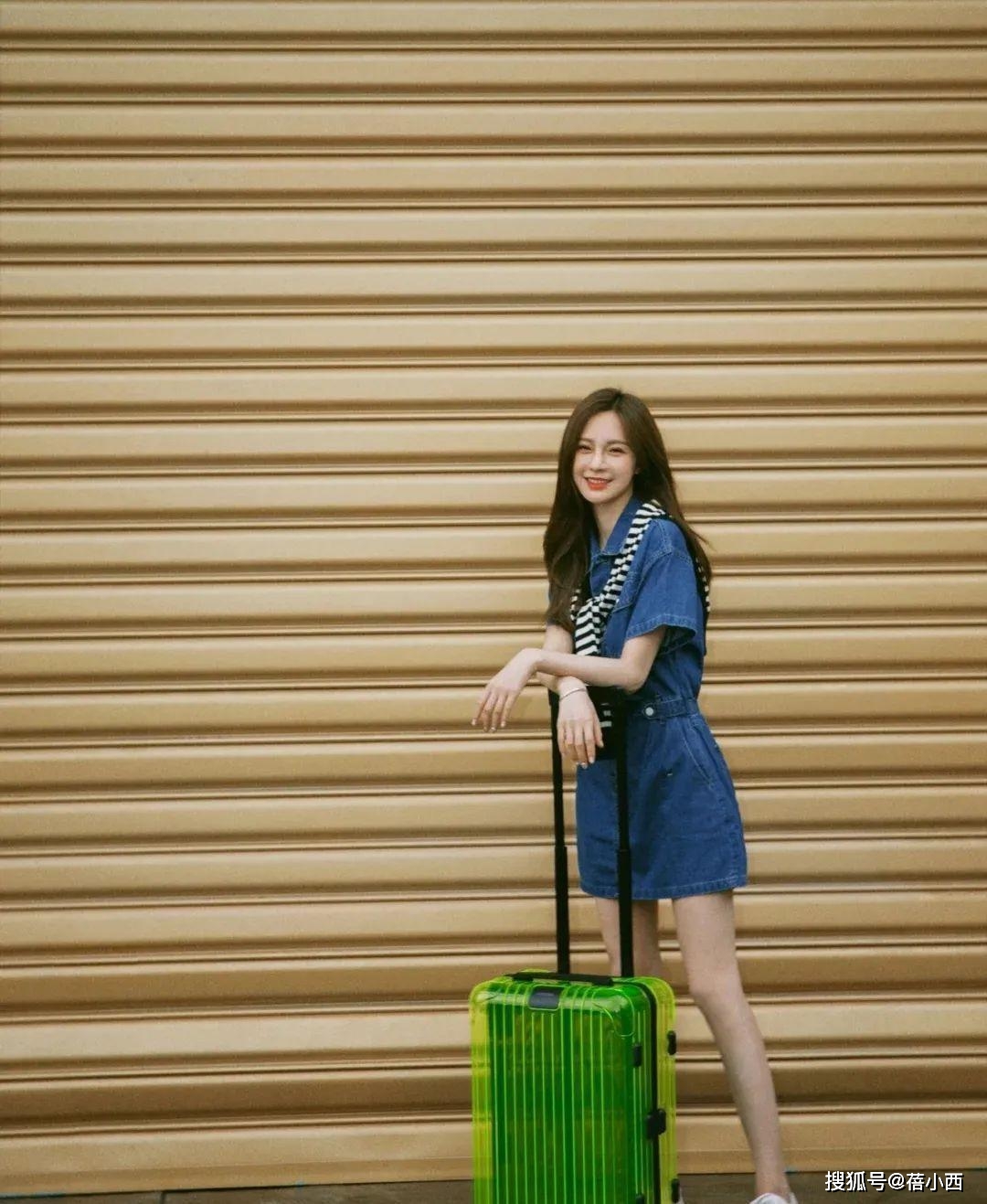 亮点|“沈梦辰”不愧是海涛准媳妇,171身高穿薄荷绿纱裙,又美出圈了