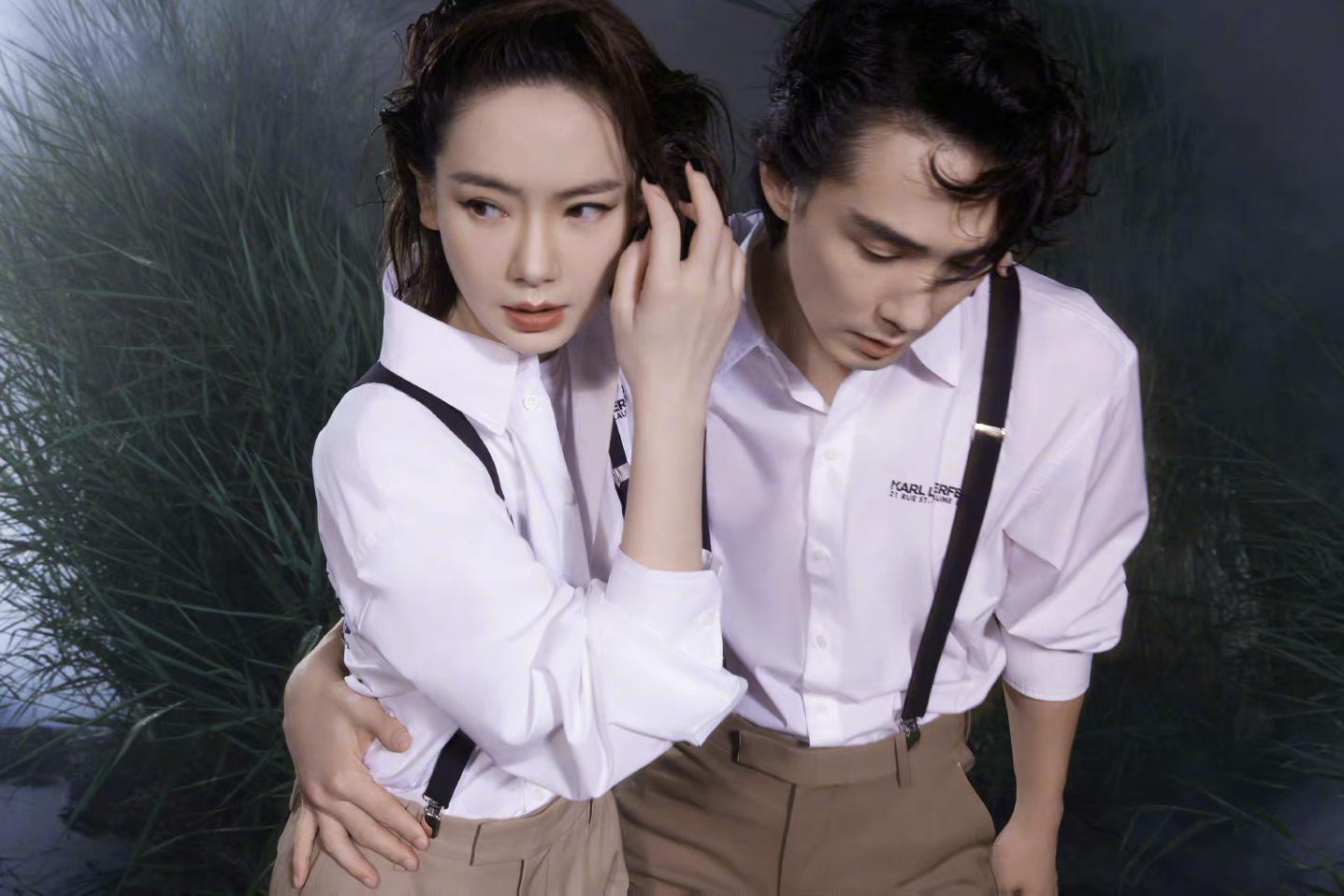 戚薇|戚薇李承铉真的越长越像,同款发型同款衣服像兄妹,让人羡慕