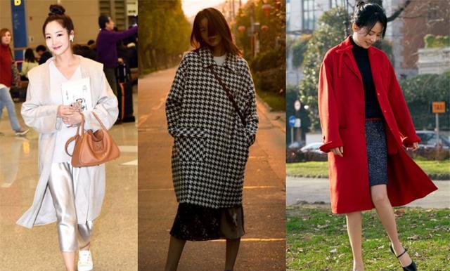 大衣|谢娜怀孕后首次走机场，穿大衣孕肚遮不住，只长孕肚腿比空姐还细