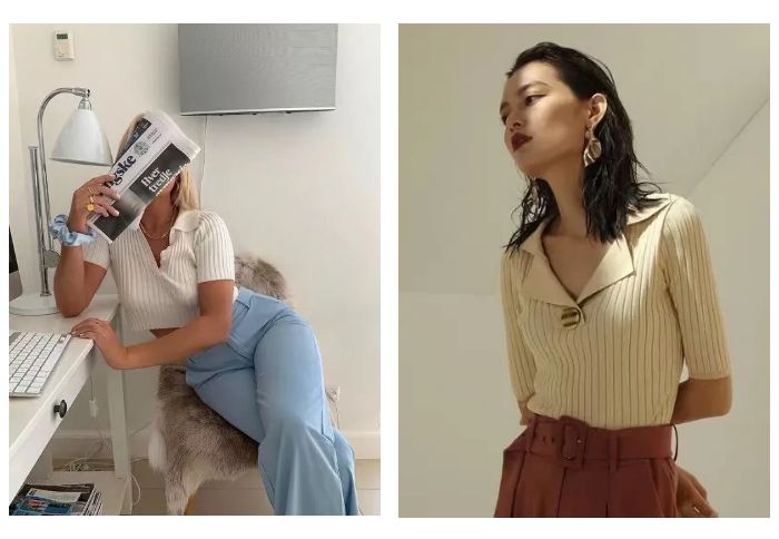 身材|原来针织衫才是一年四季的王炸单品！