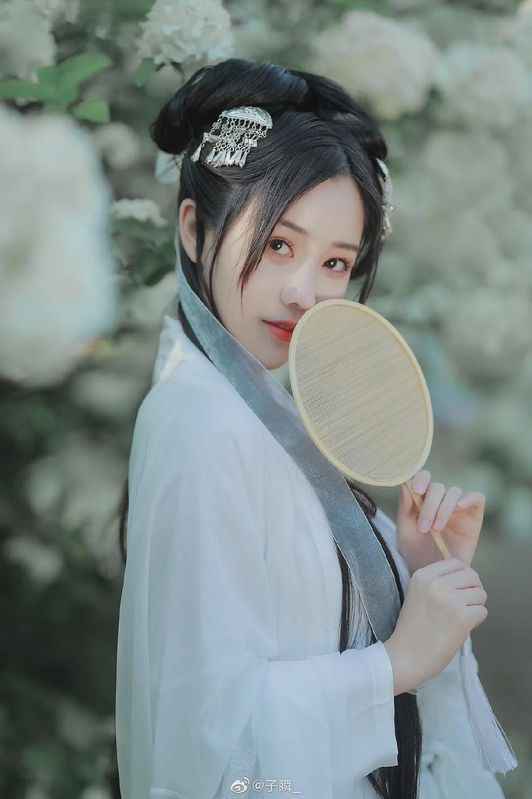 摄影|汉服小仙女：花开花落又一期