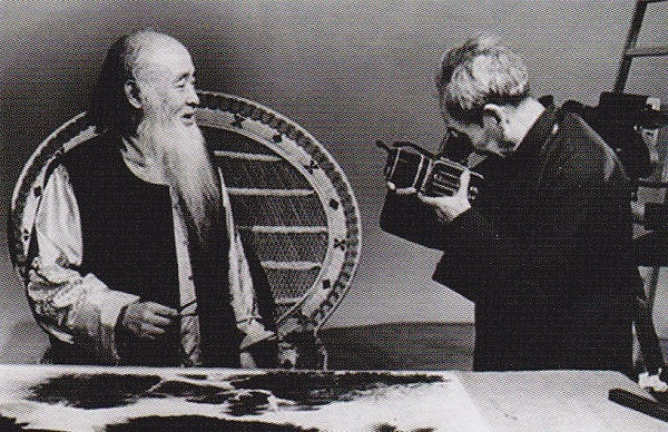 一组张大千老照片