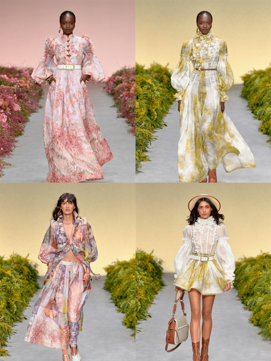 增加了|Zimmermann 2021春夏，美妙的线条感，色彩和图案展现了阳光活力