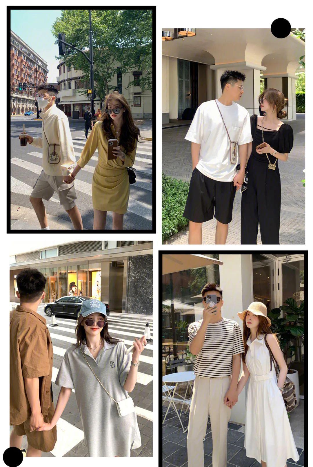 姐妹|15套甜到齁的情侣穿搭！百搭巨洋气，回头率200%！