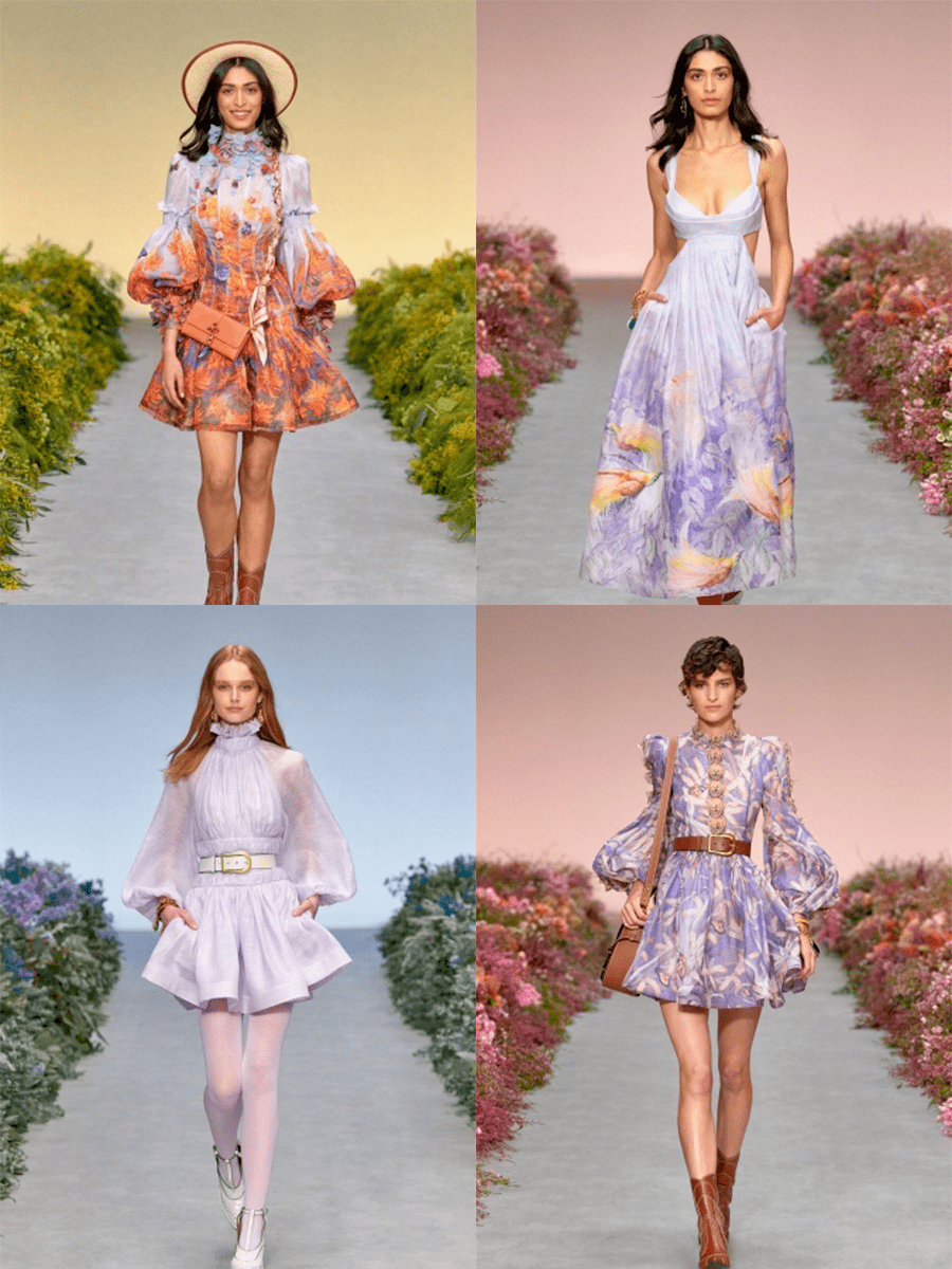 增加了|Zimmermann 2021春夏，美妙的线条感，色彩和图案展现了阳光活力