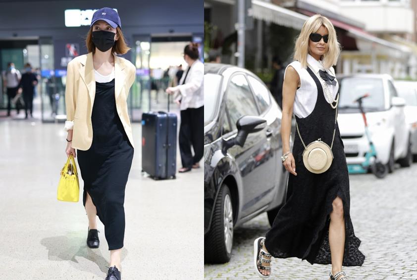 设计|穿开叉裙显高又显瘦,小个子人群就靠它了