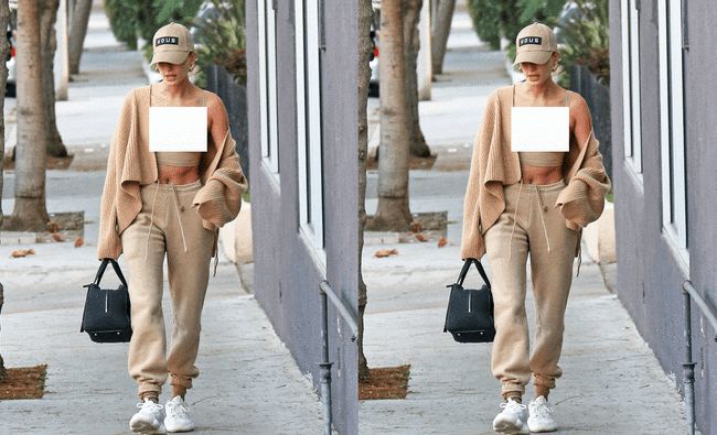 美眉|酷女孩人手一件的时尚单品，穿“运动背心”露腹肌，高级帅气