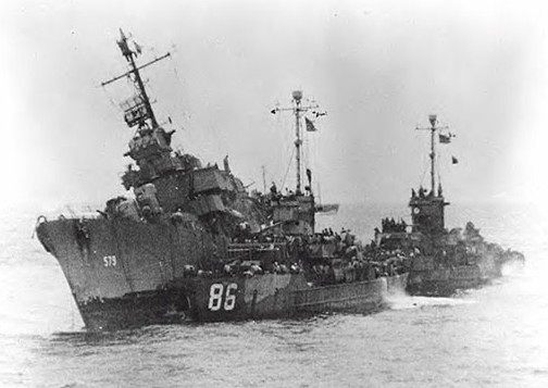 美海军史上最倒霉战舰：竟向总统的军舰射出鱼雷 最后被敌机击沉