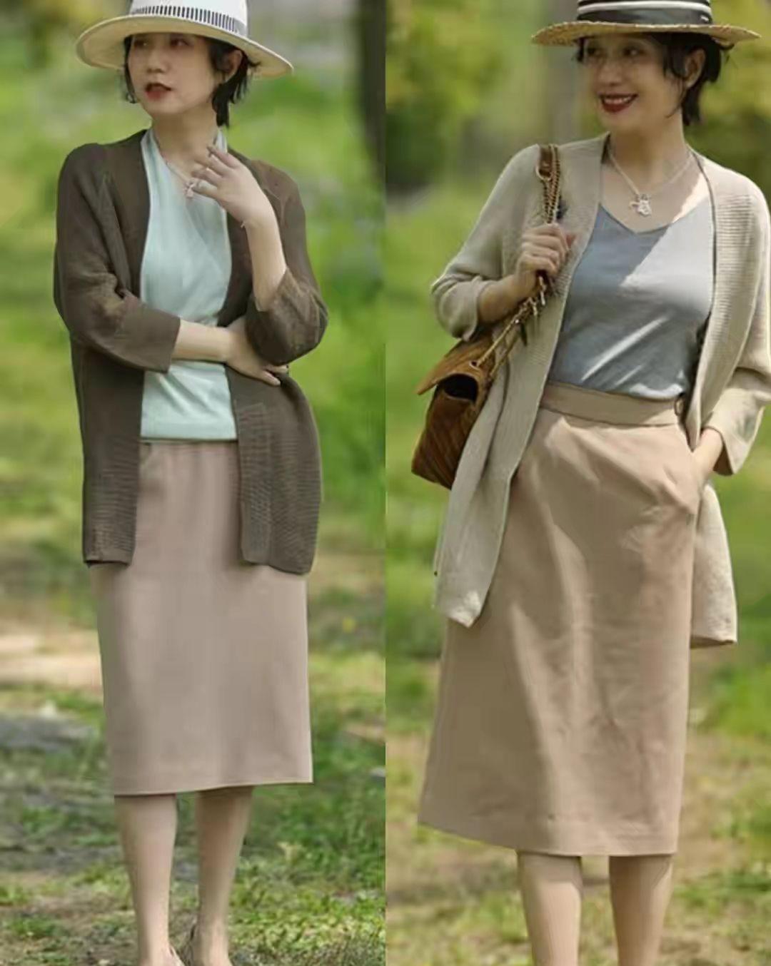 美人|50岁女人夏天怎么穿好？打扮尽量以素净、高雅为主，做个气质美人