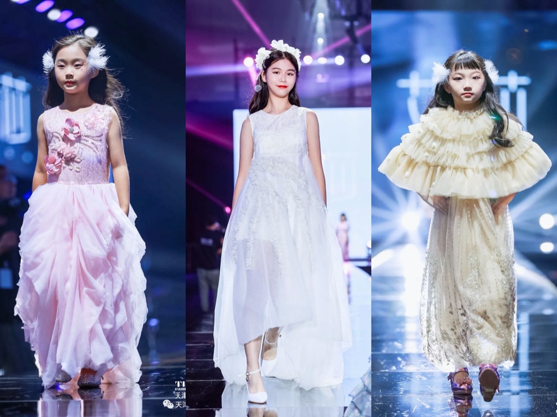 刺绣|TIANJIN FASHION KIDS WEAR ELSA | 飘飘欲仙 自然灵动
