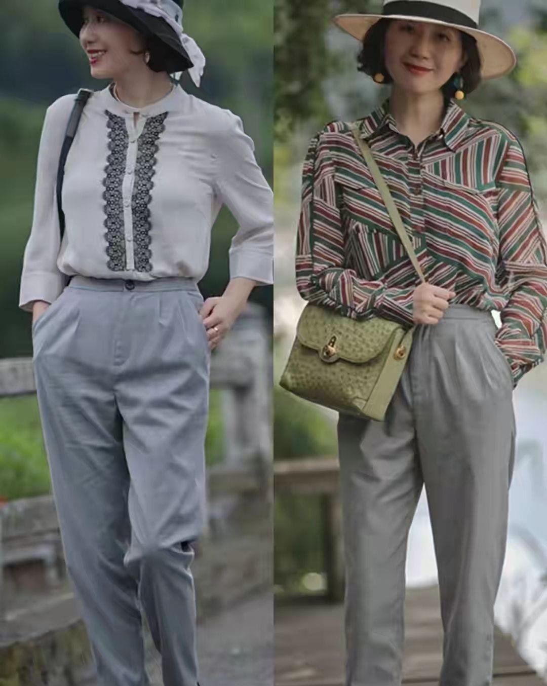 美人|50岁女人夏天怎么穿好？打扮尽量以素净、高雅为主，做个气质美人